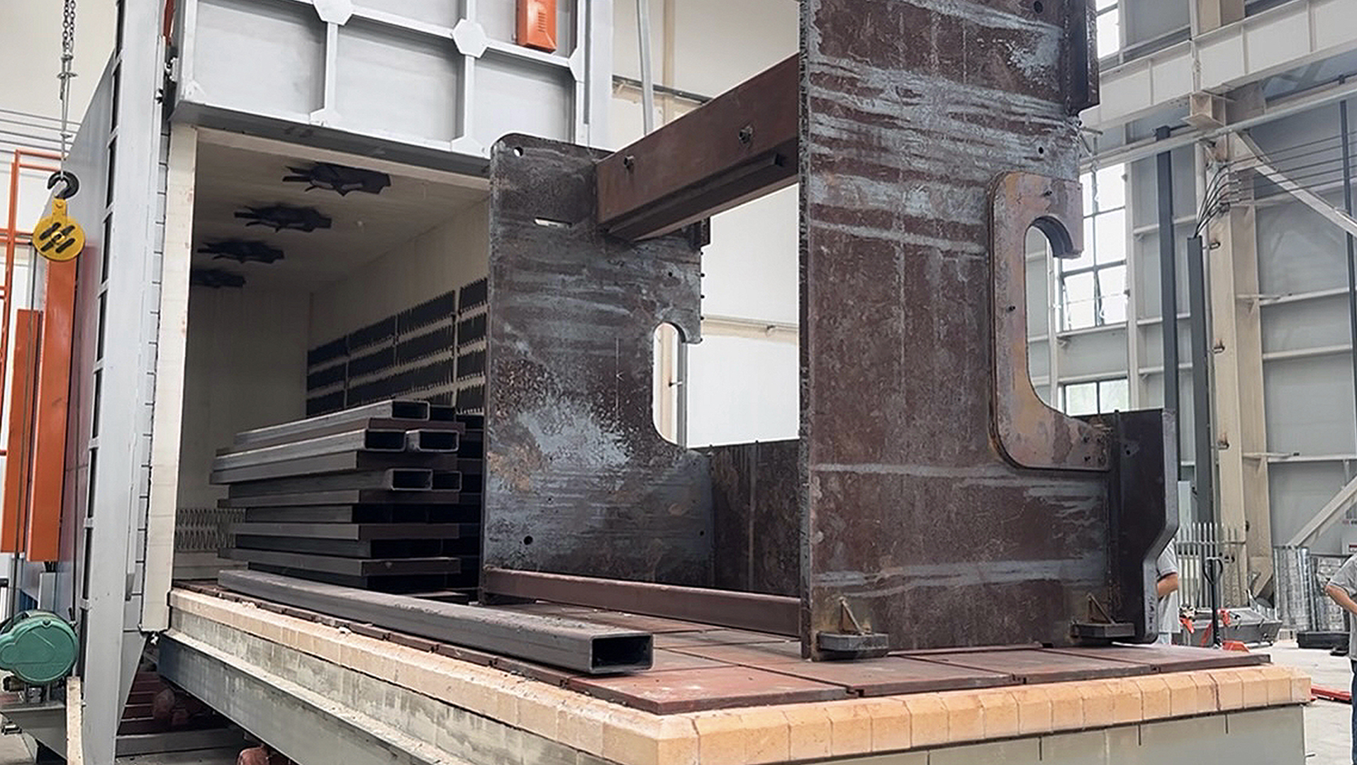 Integral Tempering of the Frame600℃