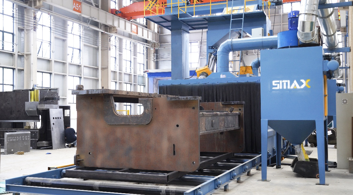 Overall Shot Blasting of the Frame